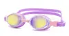 Gafas de Natación Planas de Silicona de una Sola Pieza, Color Macarrón, Cómodas, Colorido, Chapado, Nuevo Estilo, para Niños, Impermeables de Alta Definición