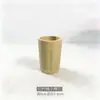 Taza de té de leche de tubo de bambú taza de tubo de bambú taza de postre café helado taza de bambú taza de agua taza de bambú hecha a mano