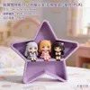 Decoração de Casa de Bonecas com Laço 3D Modelo de Armário Suporte de Exibição Multicamadas Brinquedo Bule Camada de Exibição de Perfume Prateleira de Exibição em Camadas