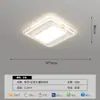[Guau] Lámpara de techo LED moderna y sencilla con diseño de cielo estrellado y espectro completo, estilo 2025.