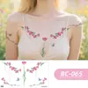 ¿El Nuevo Tatuaje de Flor Transfronterizo de Rikalon? Pegatinas de Tatuaje Impermeables para Clavícula y Pecho Dopamina Personalizadas Pegatinas de Tatuaje Europeas y Americanas