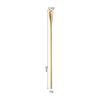 Tenedor de fruta de acero inoxidable 304 estilo japonés, cuchara para mezclar café, cuchara para hielo de mango largo, cuchara para postre, tenedor para pastel, cuchara para mezclar barra