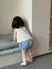 Ropa de Verano para Bebé Estilo Delgado Ropa de Verano para Niños 2026 Nuevo Estilo Conjunto de Shorts de Mezclilla para Niñas Fabricante Venta al por Mayor Personalización
