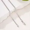 Suministro directo de fábrica nuevo anillo entrelazado anillo liso collar de hombre europeo y americano más vendido estilo hip-hop personalidad temperamento collar