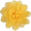Tecido chiffon artesanal de 7 cm, flor pequena, faça você mesmo, grampo de cabelo para crianças, roupas, sapatos, chapéu, decorativo, flor tridimensional, atacado
