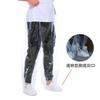 Pantalones de Lluvia Desechables para Adultos Pe Engrosados Cintura Alta Elástica Resistentes al Desgaste Resistentes al Desgarro Impermeables a Prueba de Suciedad Portátiles para Viajes Camping