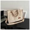 Moda Estilo Nuevo Todo-partido Pana Diario Internet Celebración Caperucita Roja Gran Capacidad Estilo Universitario Bolso de Hombro para Mujer