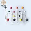 Cuentas de Madera Maciza de Colores, Bolas de Madera Maciza de Colores, Ganchos de Madera Maciza Eames Nórdicos Fruta de Azúcar, Bolas de Madera, Ganchos de Colores, Bolas de Madera