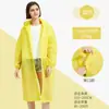 Impermeable exterior engrosado para adultos, hombres y mujeres, impermeable de viaje desechable, poncho de lluvia portátil de cuerpo entero para niños