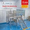 Plataforma de aquecimento elétrico de aço inoxidável, tipo de reator, pesagem, mistura, chaleira, vácuo químico diário, dosagem quantitativa, tanque de reação