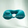 Almohada Inflable en Forma de U TPU Verde de Presionar Estilo Camping Almohada Inflable Automática para Cuello Almohada Inflable Automática