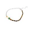 Pulsera de Ojo de Tigre Maillard Plata Rota Perla para Mujeres S Familia Clase Alta Accesible Lujo Nicho Elegante Exquisita Pulsera Pulsera