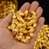 Ornamentos de Amendoim Sólidos de Liga, Vários Presentes de Abertura para Misturar e Combinar, Acessórios para Tigela do Tesouro, Decorações Artesanais DIY
