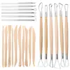 Herramientas de Tallado de Cerámica Transfronterizas Juego de Múltiples Piezas Cuchillo de Tallado para Arcilla Kit de Herramientas para Arcilla Suave DIY Arcilla Plástica de Piedra Venta al por Mayor