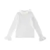 Ropa Infantil Princesa YuanYuan Suéter para Niñas 2026 Nueva Ropa de Invierno para Niños Top Cálido con Cuello de Encaje para Niñas Mayores Venta al por Mayor