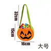 Bolsa de Mão Transversal Doce Bolsa de Doces ou Travessuras de Halloween Bolsa de Presente Embalagem de Tecido Não Tecido Adereços de Decoração de Festa Infantil