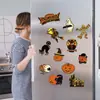 Pegatinas para Coche de Crucero de Halloween, Pegatinas Magnéticas, Pegatinas Decorativas de Dibujos Animados, Pegatinas para Fiesta, Pegatinas Festivas, Pegatinas de Fiesta para Refrigerador