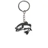 Novo chaveiro de peixe criativo fofo requintado PVC pingente de chaveiro de pesca atacado mochila transfronteiriço fábrica atacado