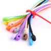 Correa de Silicona de Colores de 21 cm con Forma de Renacuajo para Bolsas DIY, Llaveros, Colgantes de Muñecas, Accesorios para Cables de Datos