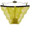 Fornecimento de fábrica calcinhas femininas sexy de renda transparente fornecimento de comércio exterior estoque atacado roupa íntima