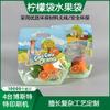 Bolsa de embalaje de frutas de fábrica de Dongguan 2019 nueva fábrica de impresión de embalaje de frutas bolso de mano para frutas