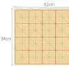 Papel de borde irregular con líneas de cuadrícula para la práctica de caligrafía con pincel, papel de caligrafía especial para principiantes, papel semi-crudo engrosado para caligrafía y pintura al por mayor