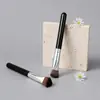 Cangzhou Pincel de Maquillaje Triángulo Oblicuo Pincel para Iluminador Pincel para Contorno Facial Corrector Pincel Iluminador para el Surco Lagrimal Facial Pincel para Base Sin Rastro