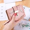 TikTok Nueva Cartera Estudiante Bolsa Larga para Teléfono Móvil Estilo Coreano Hueca Gran Capacidad Monedero Clutch Tarjetero para Mujer
