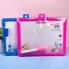 Pizarra blanca colgante de doble cara con bolígrafo para escribir, pizarra borrable para enseñanza en el hogar, pizarra pequeña para grafitis infantiles, pizarra para mensajes y dibujos.