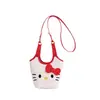 Mini Caricatura Japonesa Coreana 2026 Nuevo Estilo Otoño para Mujer Nicho Moda para Viaje Diario Bolso Cubo de Hombro Único de Mano Cruzado