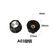 MF-A01/A02/A03/A04/A05 Botão de Potenciômetro Tampa de Baquelite Placa de Escala 118 Botão