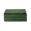 Tenda de Construção Externa Verde Exército Lona Resistente ao Desgaste e Rasgos Tecido de Silicone com Revestimento Simples Lona de Cobertura Impermeável por Atacado