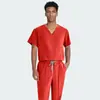 Fabricante de Origem Transfronteiriça Secagem Rápida Roupas de Lavar à Mão Elásticas Roupas Cirúrgicas para Homens e Mulheres Manga Longa e Curta Roupas de Cirurgia para Doutor