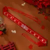 Suprimentos para Casamento: um Par de Cintos Vermelhos para os Recém-Casados, Cintos de Dinheiro para a Noiva e o Noivo, Cintos de Dinheiro para o Casamento