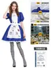 Alice Madness Returns disfraz cosplay Alice traje de sirvienta conjunto real lolita Halloween disfraz de juego