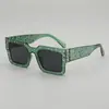 Gafas de Sol Rectangulares Retro para Hombre y Mujer con Adorno de Pedrería Estilo Callejero Gafas de Sol de Estrella Completa Gafas de Sol Retro