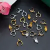 Aleación de Alta Precisión para Electroforesis Hebilla de Semilla de Melón Accesorios de Pasador de Pelo Estilo Antiguo Joyería Hecha a Mano con Borla Yingluo Paso a Paso DIY