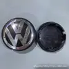 Adequado para calotas de cubo Volkswagen de 65 mm, calotas centrais de cubo de 55 mm, 56 mm e 70 mm, calotas decorativas para pneus com logotipo.