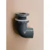 Conector de drenaje de cabeza plana para acuario con codo, cabezal de drenaje de tanque de agua, codo de rosca interior y exterior, drenaje de acuario, descarga fuerte, desbordamiento