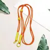 Cordón para Teléfono Móvil Correa Trenzada Nudada Ajustable Correa Correa Cadena Desmontable Cruzada para Correa de Teléfono Móvil