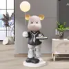Alemán 2026 Nuevo Modelo Fabricante Oso Grande Violento Adornos para Sala de Estar Mueble de TV de Pie Junto a la Mesa de Café Accesorios para el Hogar