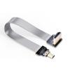 Cable adaptador de cámara PTZ LDK A1-D3 HDMI macho con curvatura descendente a MICRO HDMI macho, cable de video HD
