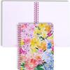 Cuaderno de bobina de color para pintura al óleo de flores personalizado transfronterizo diario de espiral cuenta de mano de estudiante plan este ins