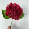 Simulación de hortensia grande hidratante 3D, 176 piezas, decoración de hotel, decoración floral para bodas, película de flores falsas, hortensia