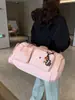 Bolsa de Viaje Multifuncional de Gran Capacidad de Color Sólido Transfronteriza Bolsa de Equipaje Almacenamiento de Viaje Conveniente Portátil al Hombro Cruzada Venta al por Mayor