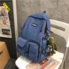 Mochila para Hombre, Mochila de Viaje Simple de Gran Capacidad para Mujer, Estilo Casual Coreano Estudiante de Secundaria, Estudiante de Preparatoria, Bolso para Estudiante Universitario, Transpirable