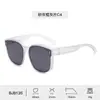 Gafas de sol de montura cuadrada se pueden usar sobre gafas graduadas para mujer, Portátiles para conducir, Elegantes gafas de sol polarizadas de alta definición negras para hombre, Protección UV