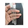 Tubo de Escova para Cílios Postiços Reutilizável e Combinável com Escova para Lábios, Tubo de Ensaio com Diamante para Escova de Cílios, Ferramenta de Beleza para Cílios, Pincel de Beleza