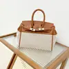 Bolsa Kelly Atacado Transfronteiriço, Bolsa Versátil Fashion Retrô Europeia e Americana Color-Blocking Platina, Bolsa de Ombro Transversal Grande Capacidade para o Dia a Dia