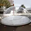 Esfera Transparente Grande de Acrílico con Cielo Estrellado Personalizado para Eventos de Supermercado, Bola de Acrílico Soplado, Hemisferio Grande de Navidad y Boda